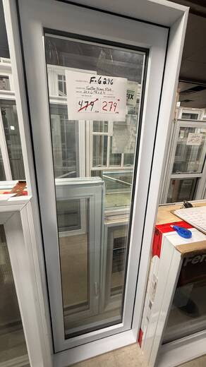 FENETRE FIXE BLANC 20 X 61 5/8 X 5 1/4