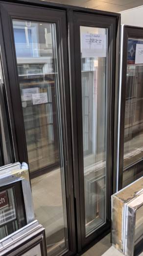 FENETRE BATTANT BRUN COMM. HYB. 33 X 68 X 7 3/4