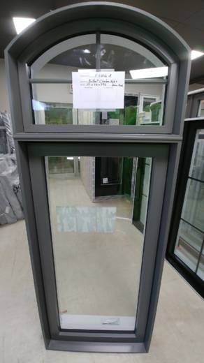 FENETRE BATTANT CHARBON HYB DEMI CERCLE 27 X 72 X 9 3/4