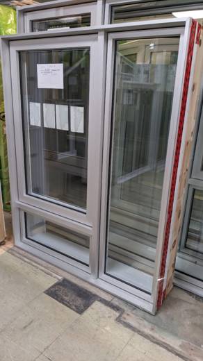 FENETRE BATTANT ANODISÉ HYB.  48 X 60 X 12