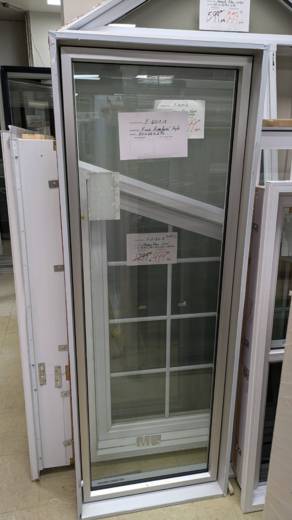 FENETRE FIXE ANODISÉ HYB.  24 X 66 X 5 3/4