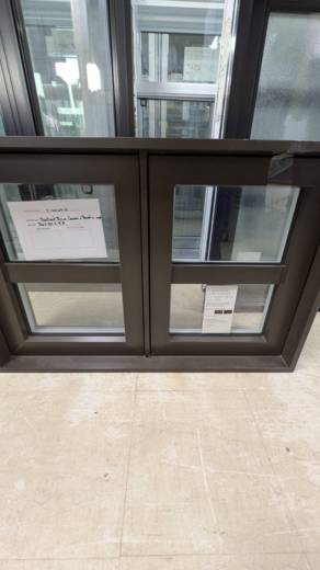 FENETRE BATTANT BRUN COMM  HYB+ BAROTIN 36 X 24 X 7 1/4