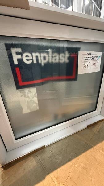FENETRE AUVENT BLANC GIVRÉ  35 15/16 X 29 1/4 X 8 5/8