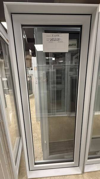 Fenetre fixe Blanc 25 1/4 x 63 1/4 x 5 1/4