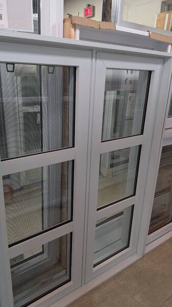 FENETRE BATTANT BLANC HYBRIDE 36 X 48 X 7