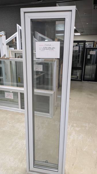 FENETRE BATTANT BLANC ALUMINIUM 17 1/2 X 68 1/2 X 5 3/4